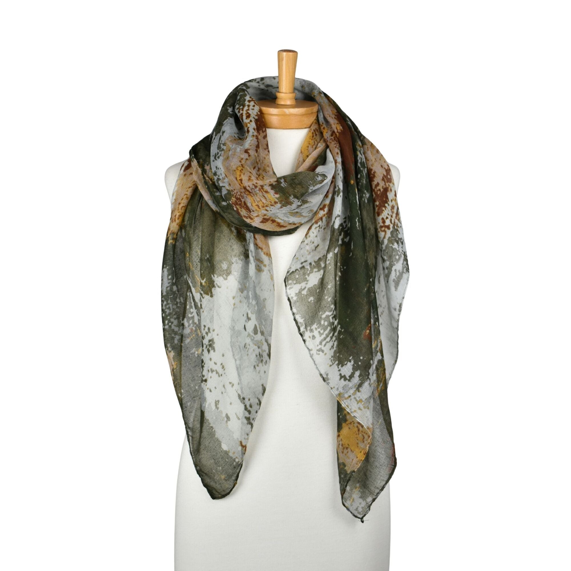 Taylor Hill Abstract Brushstroke Scarf
