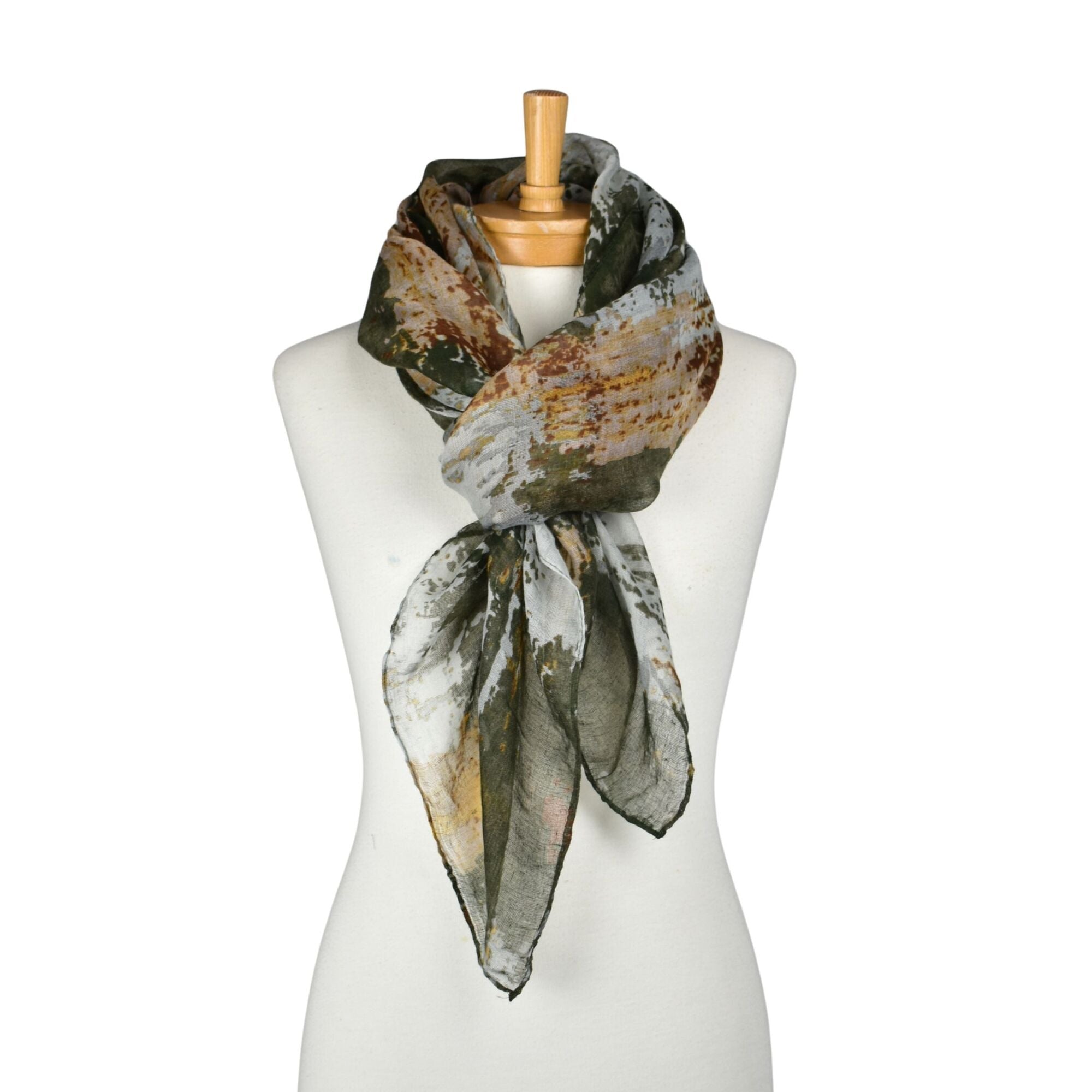 Taylor Hill Abstract Brushstroke Scarf