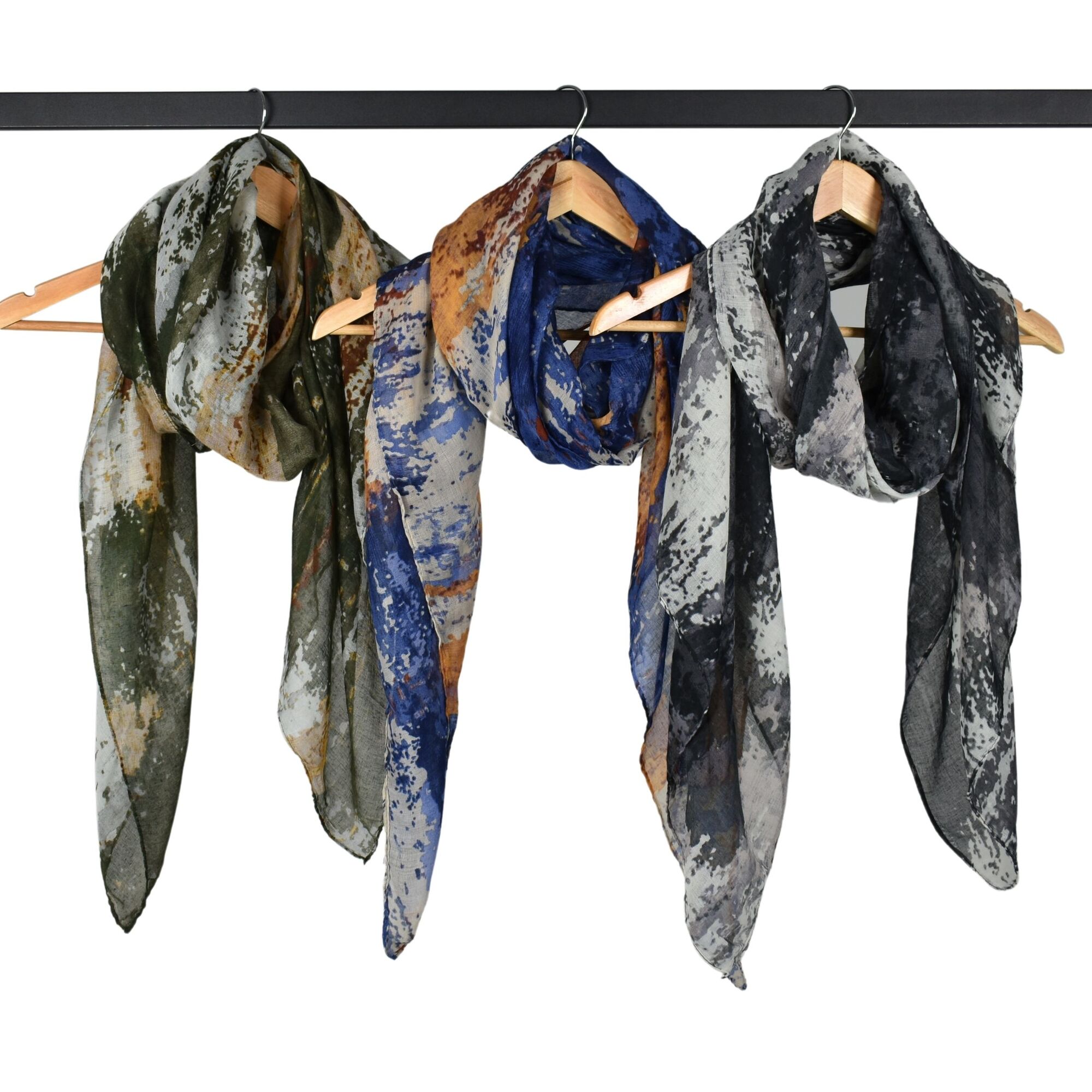 Taylor Hill Abstract Brushstroke Scarf