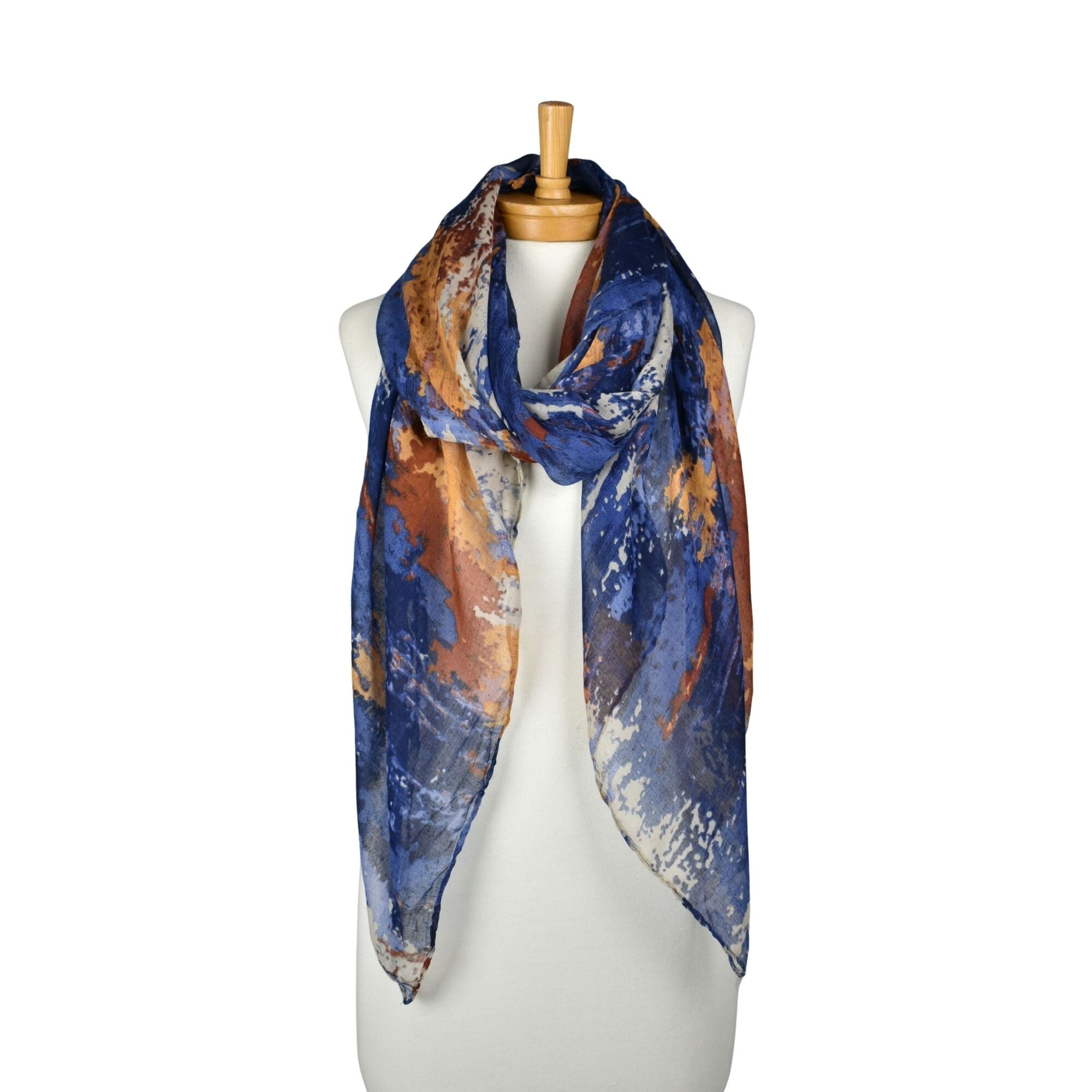 Taylor Hill Abstract Brushstroke Scarf