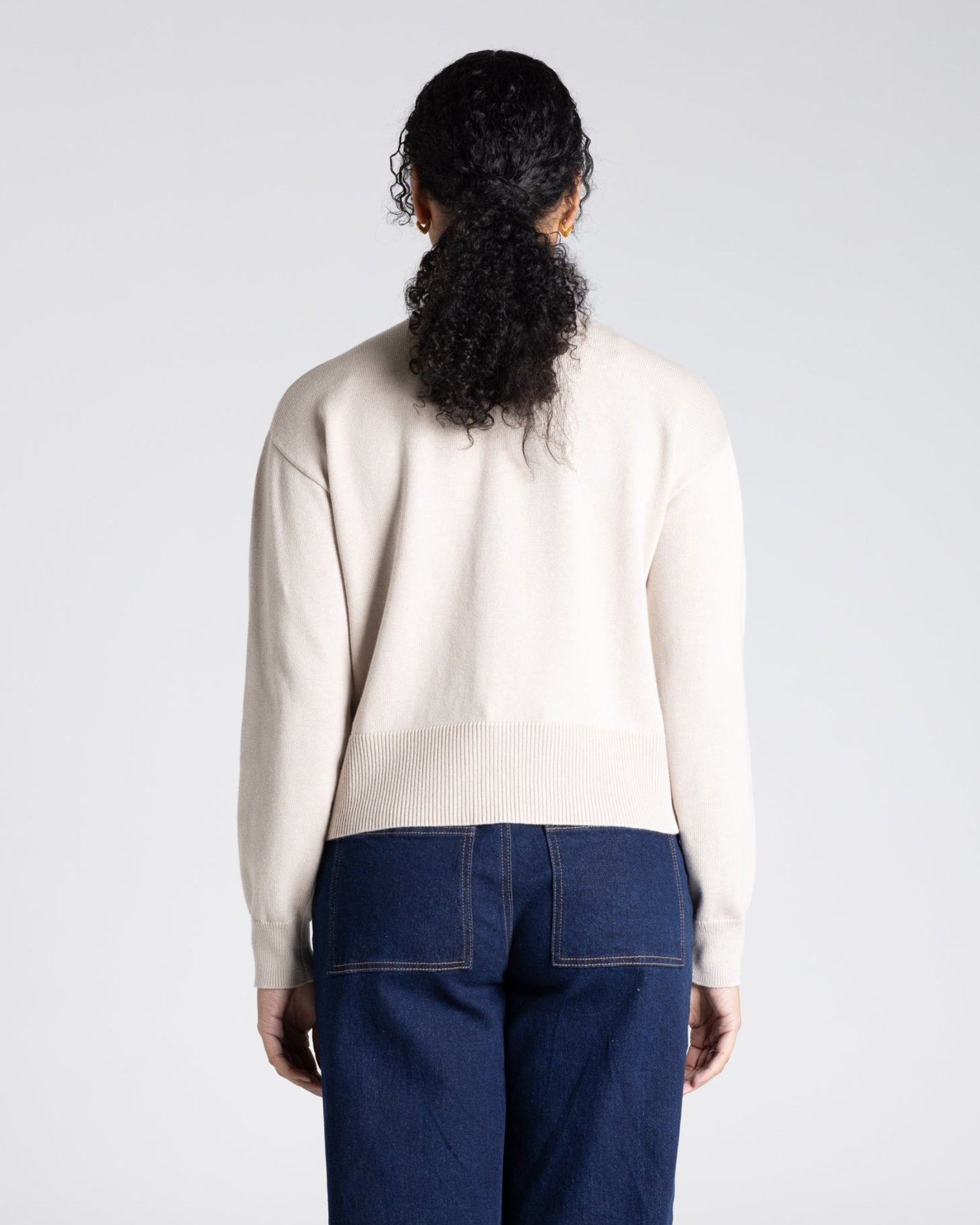 Two T's Knit cardigan - Oat