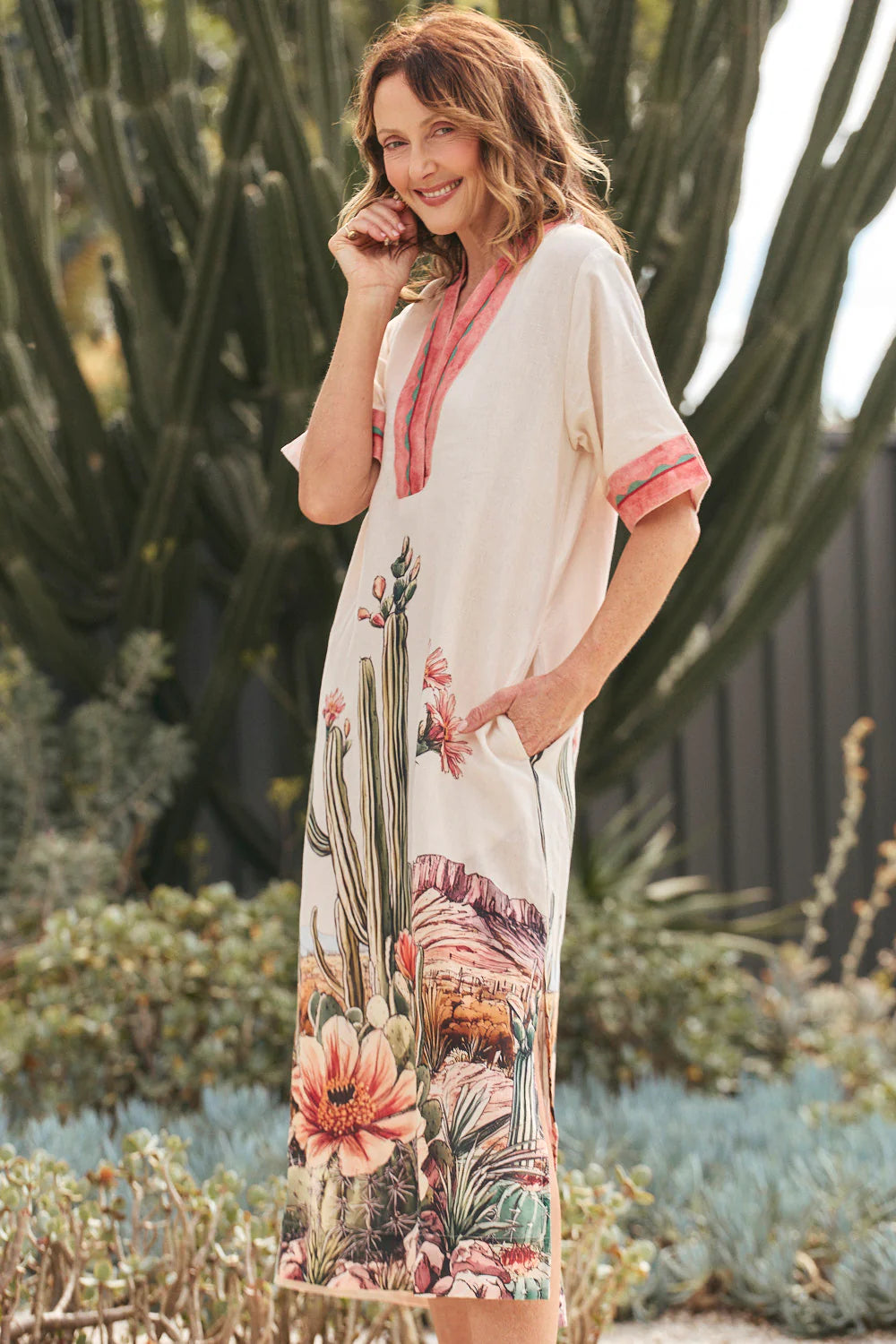 Adrift Tia Tunic Dress - Siciliana