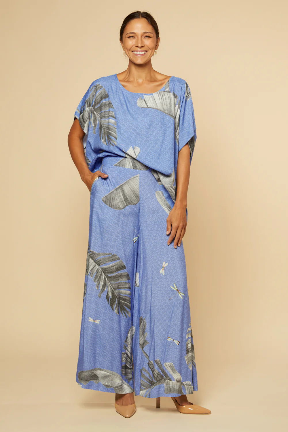 Adrift Tina Kaftan Top - Whitsundays