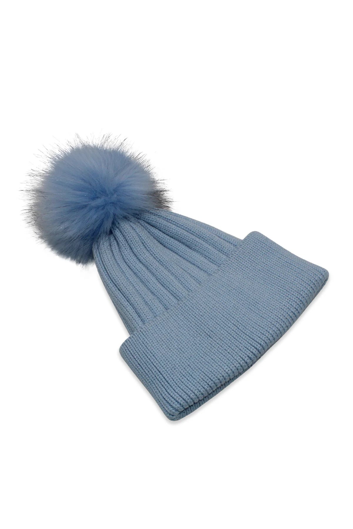 Morgan & Taylor Remi Wool Blend Beanie - Blue