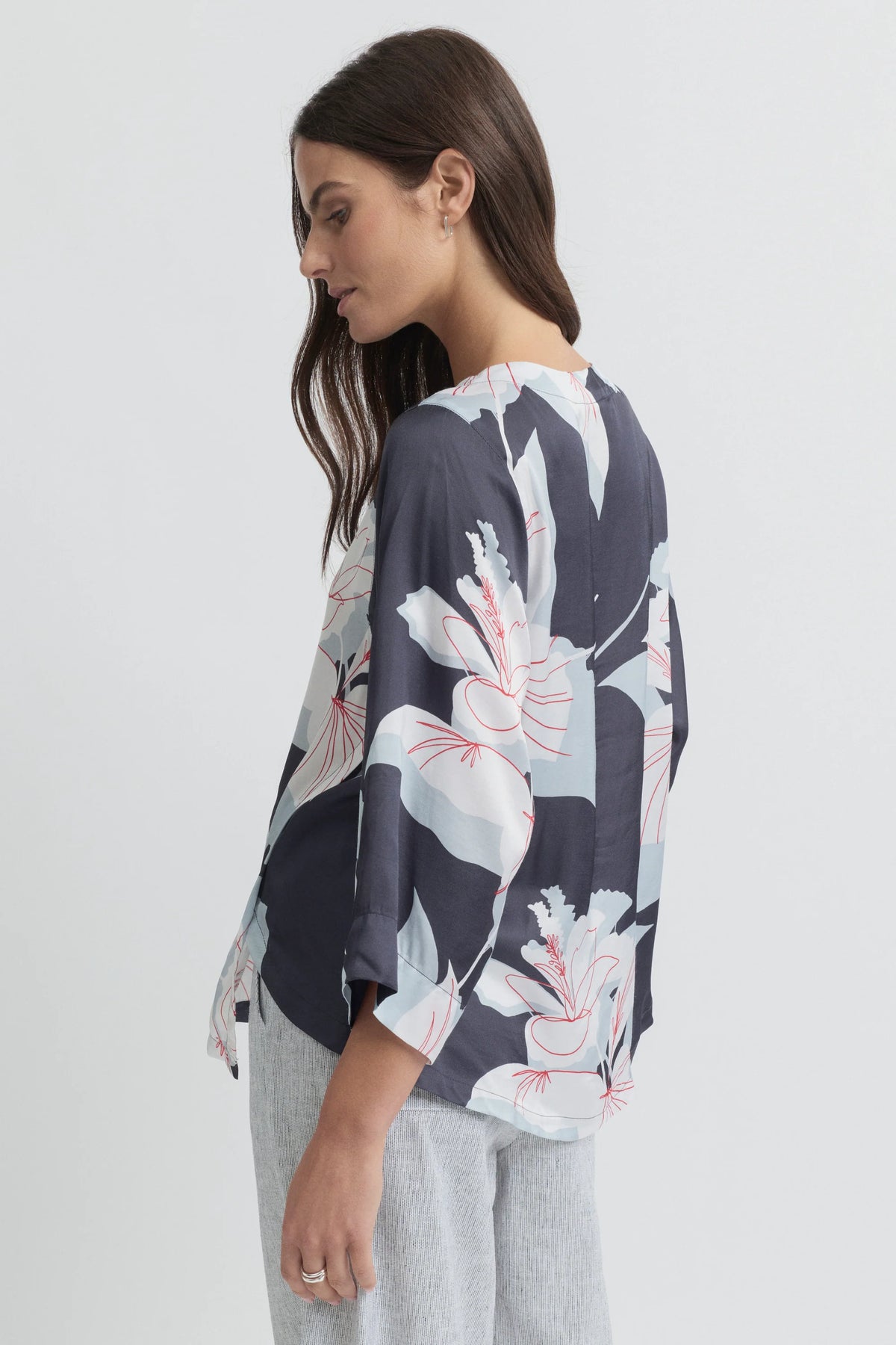 Yarra Trail Native Print Top