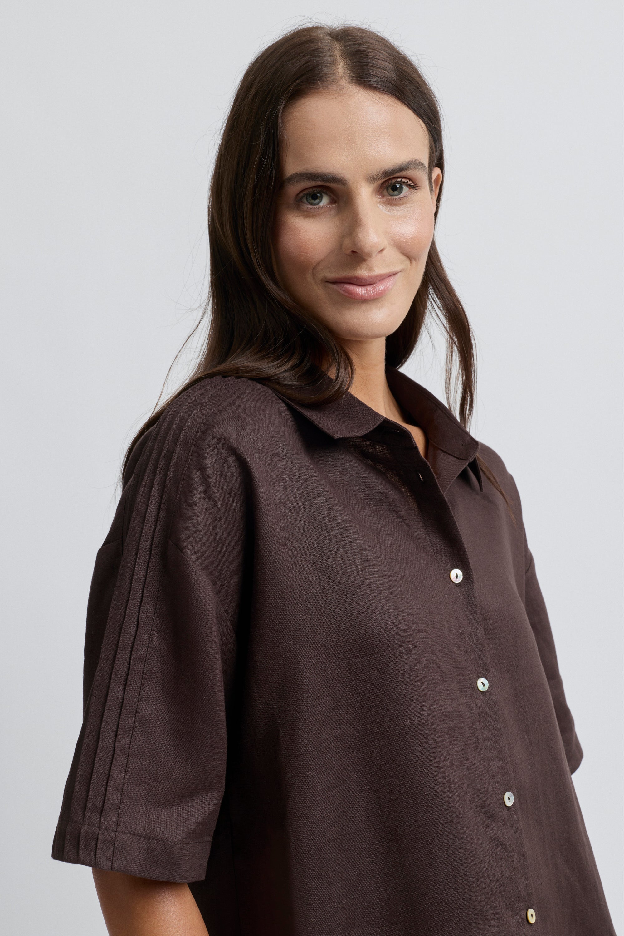 Yarra Trail Tirari Essence Shirt - Coco