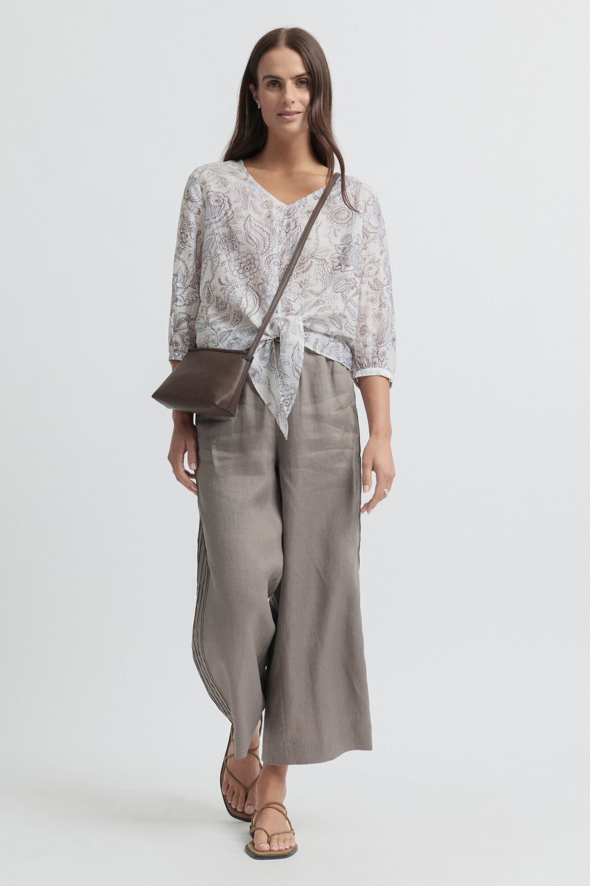 Yarra Trail Delicacy Print Blouse