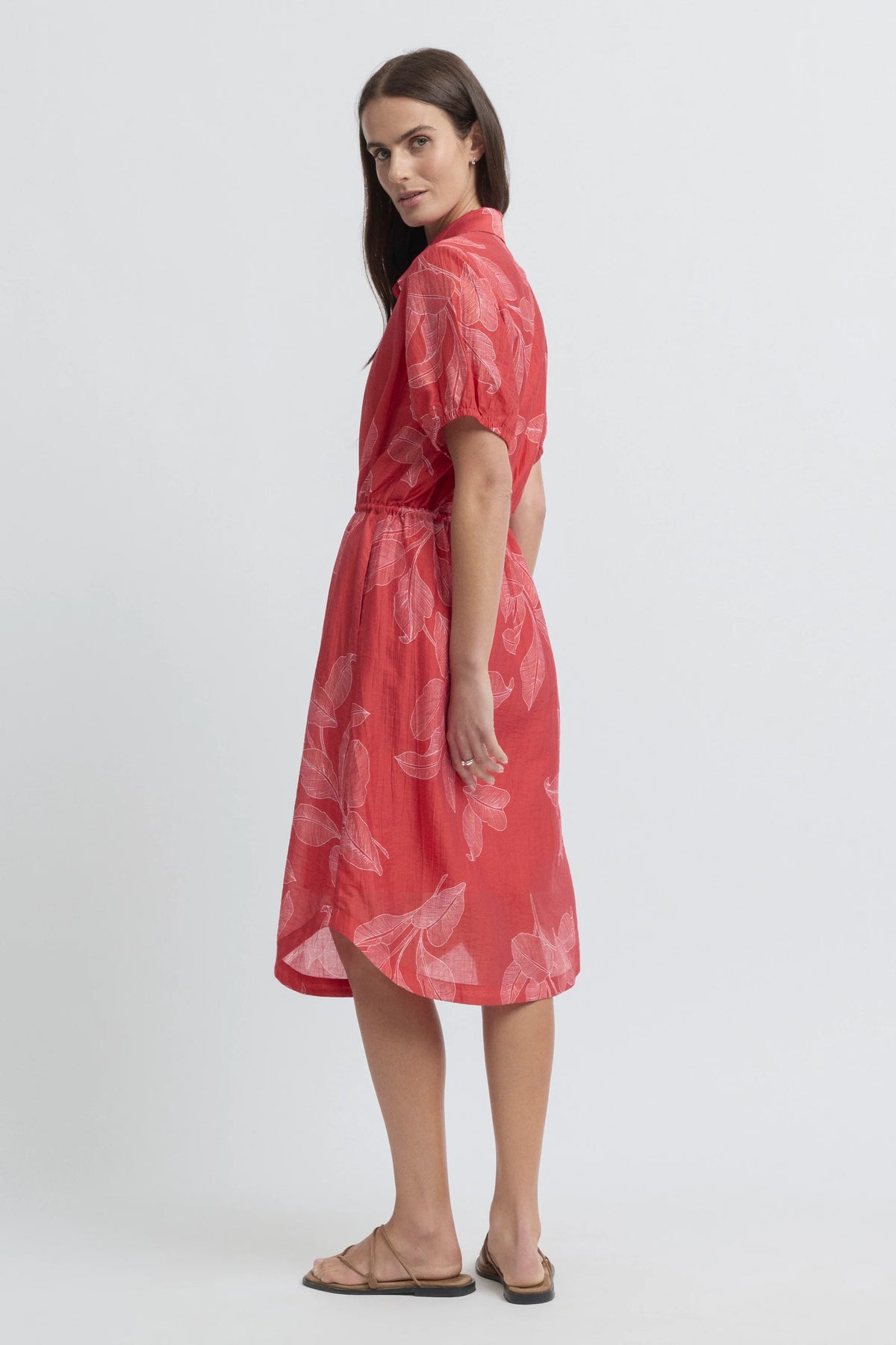 Yarra Trail Rosella Print Dress