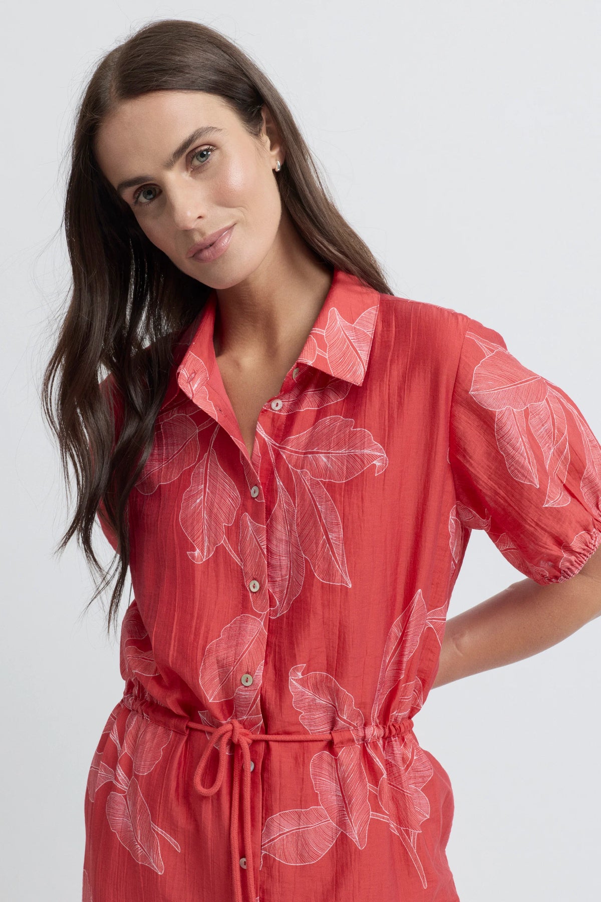 Yarra Trail Rosella Print Dress