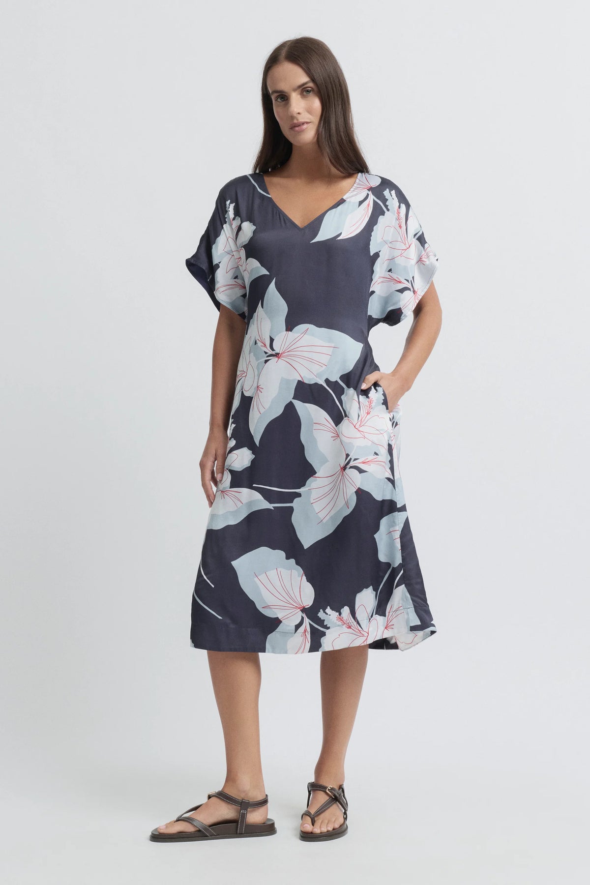 Yarra Trail Native Print Dress