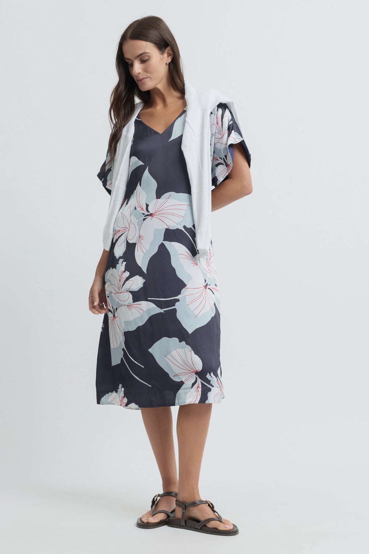 Yarra Trail Native Print Dress