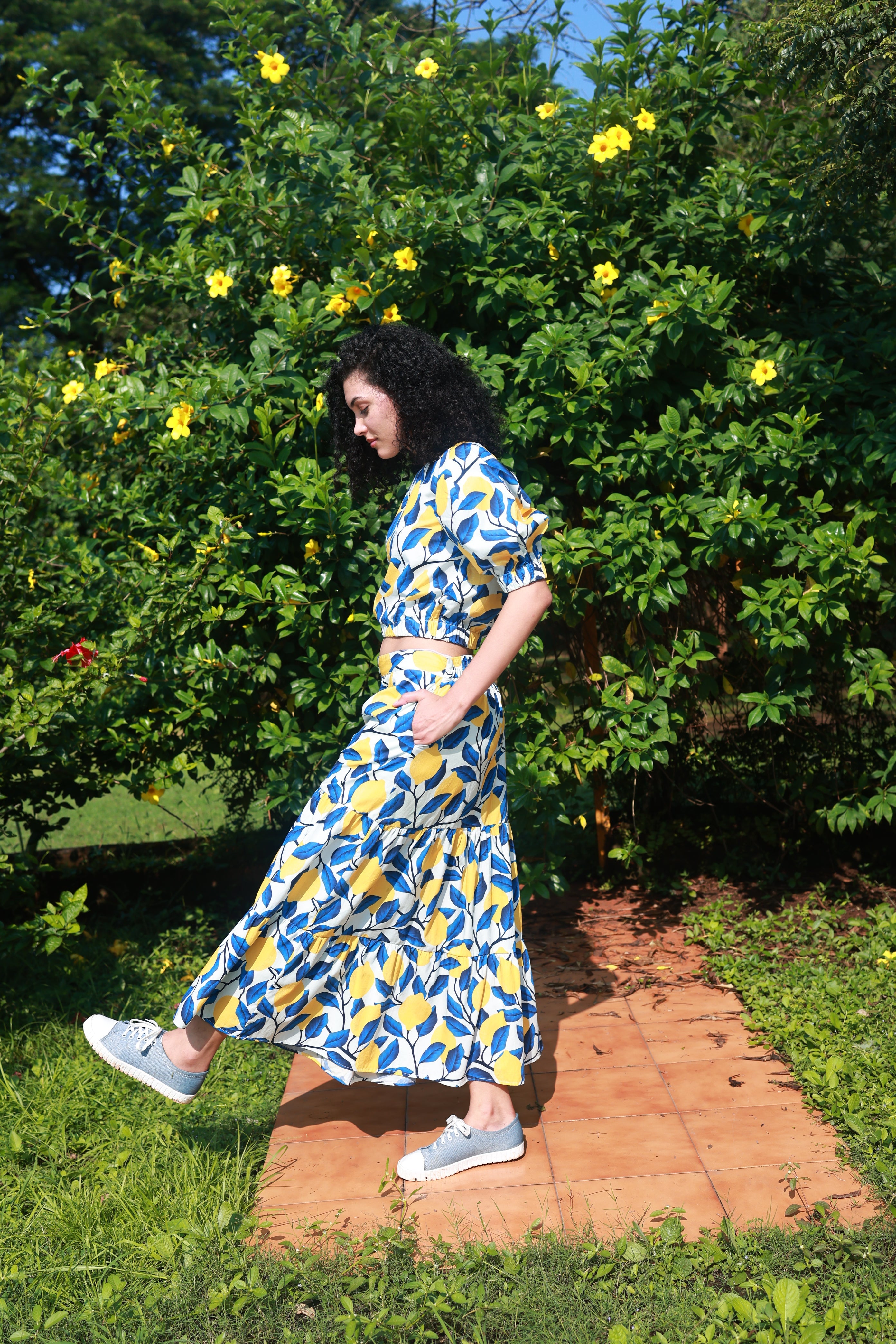 Maude Vivante Lily Skirt - Lemons