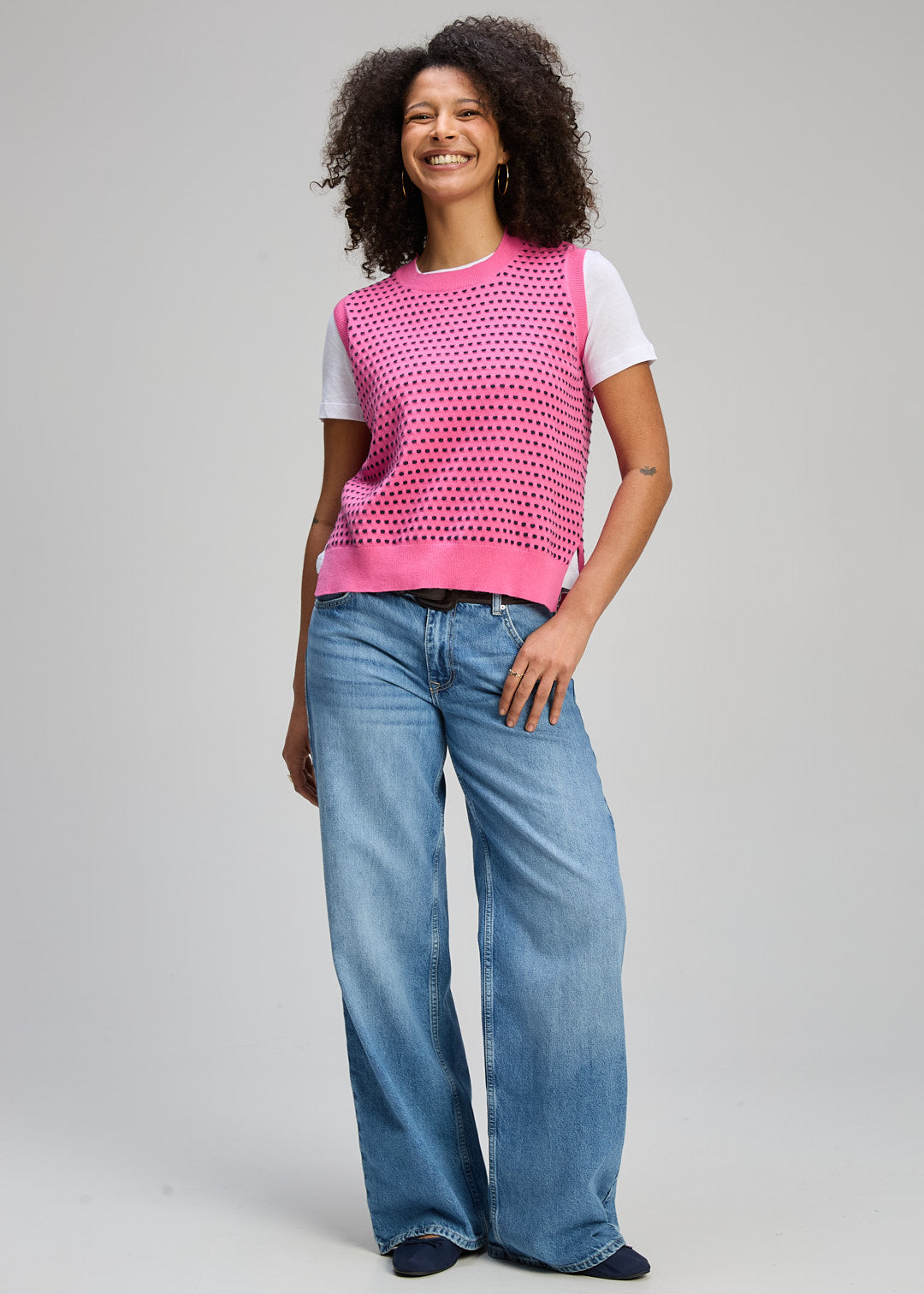 Zaket & Plover Textured Tank - Cosmos