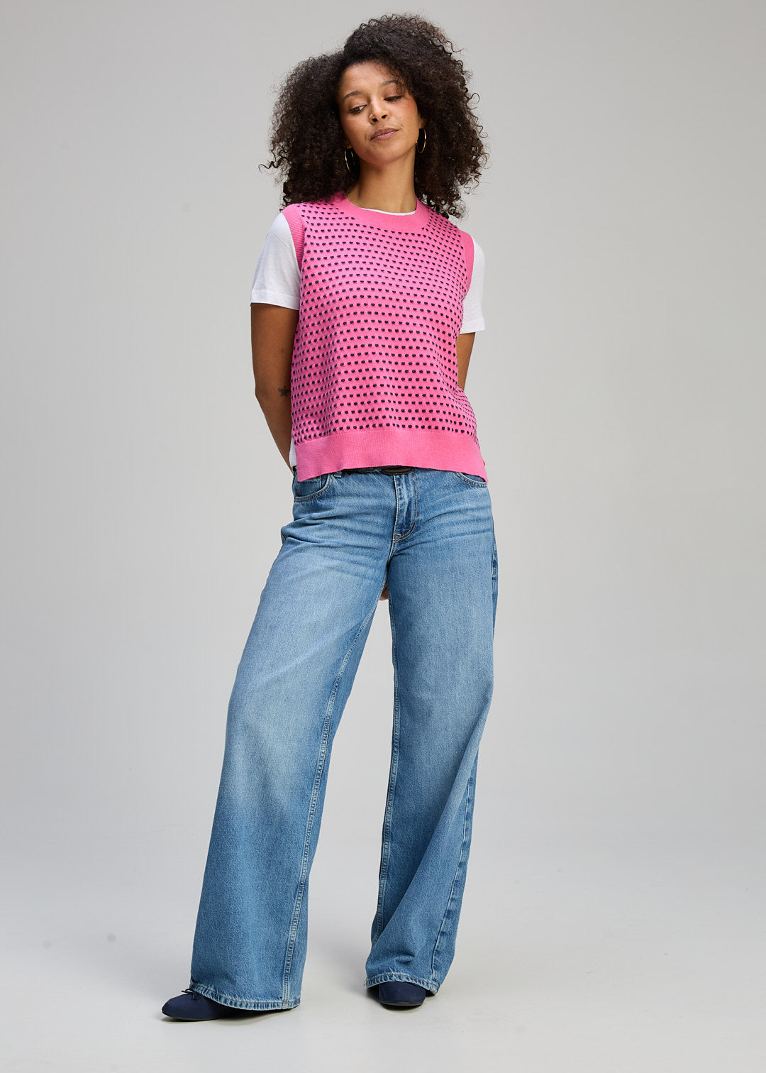 Zaket & Plover Textured Tank - Cosmos