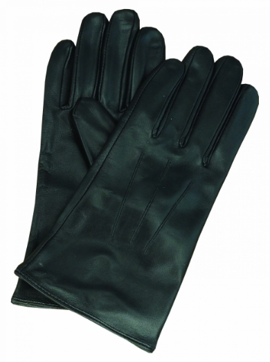 Avenel Sheepskin Leather Dress Glove - Black