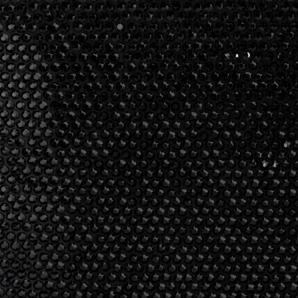 Olga Berg CARA Crystal Envelope Clutch - Black