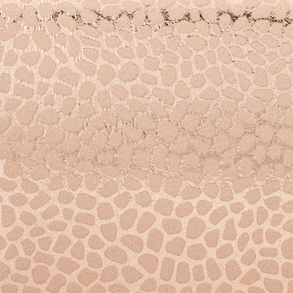 Olga Berg FRANKIE Embossed Clutch - Blush