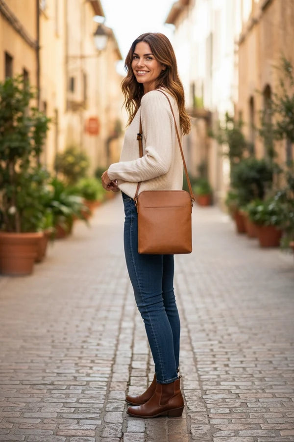 Cosgrove & Co Lucie Market Bag - Camel