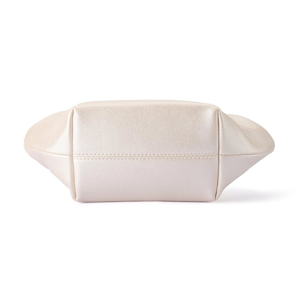 Olga Berg MARINA Pearl Clutch - Pearl
