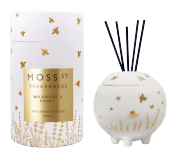 Moss St Wildwood & Honey Ceramic Large Diffuser 350ml