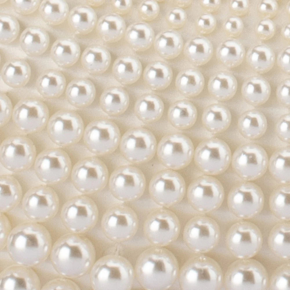 Olga Berg PIA Pearl Croissant Bag - Pearl