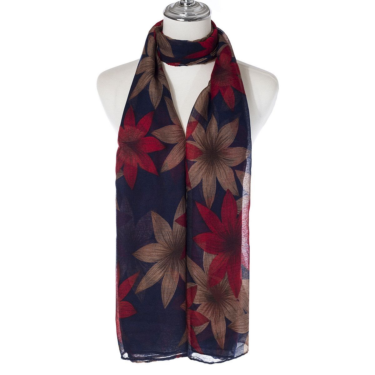 Ivys Bold Bloom Print Scarf