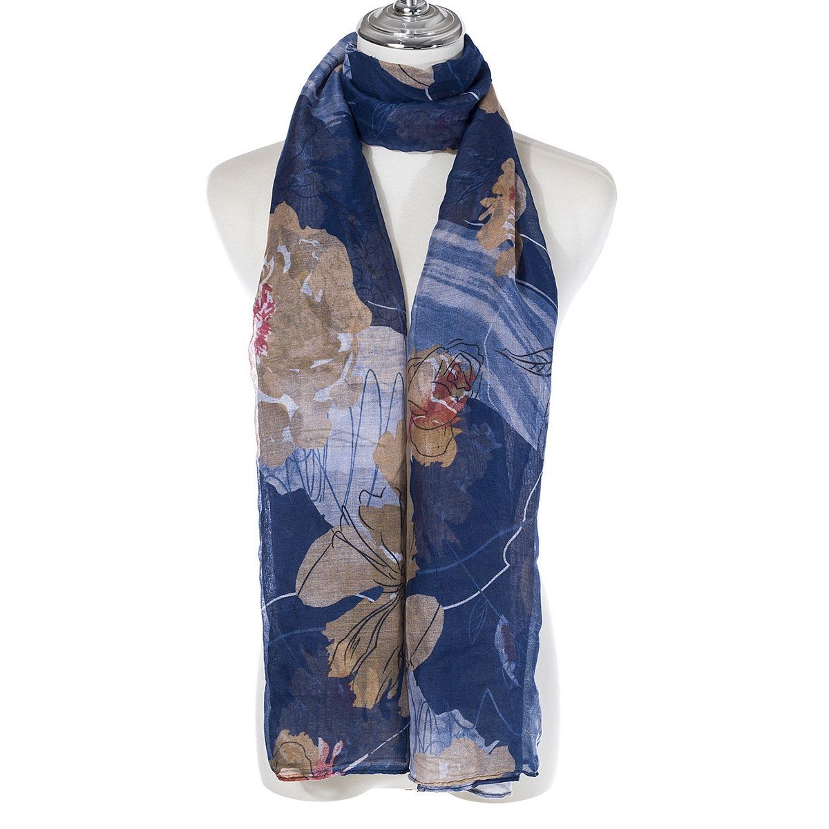 Ivys Dream Garden Floral Scarf