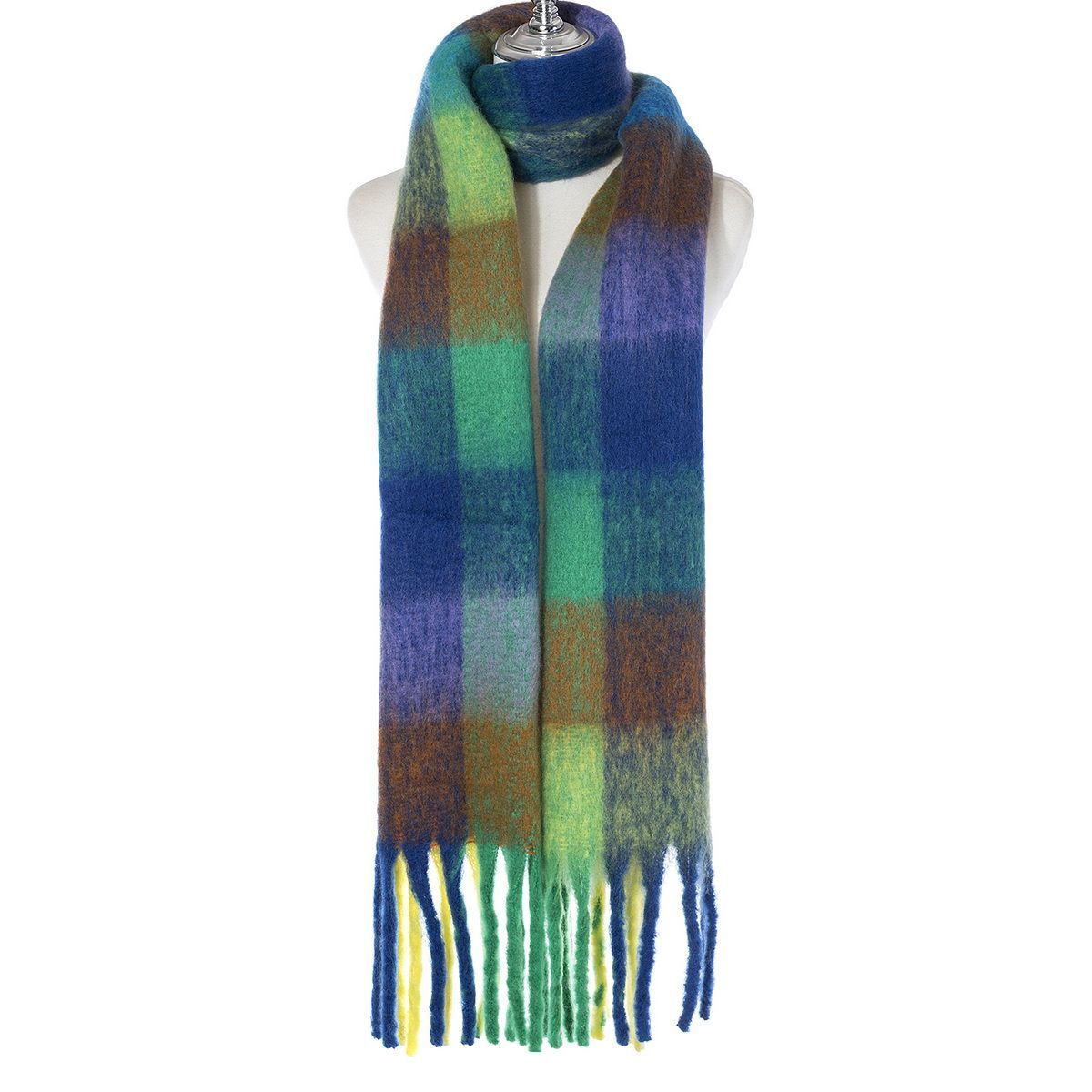 Ivys Highland Glow Check Scarf