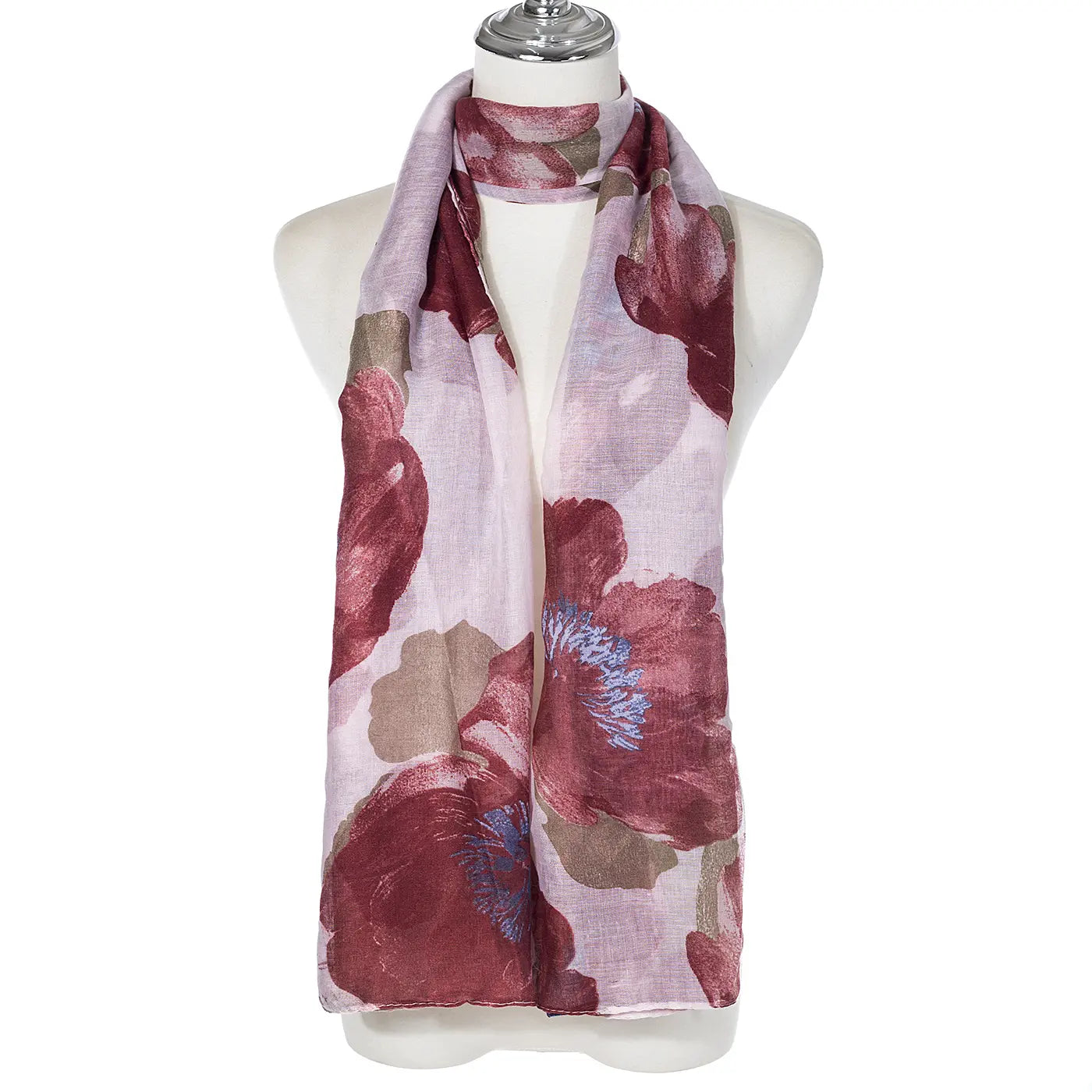 Ivys Wild Poppy Scarf