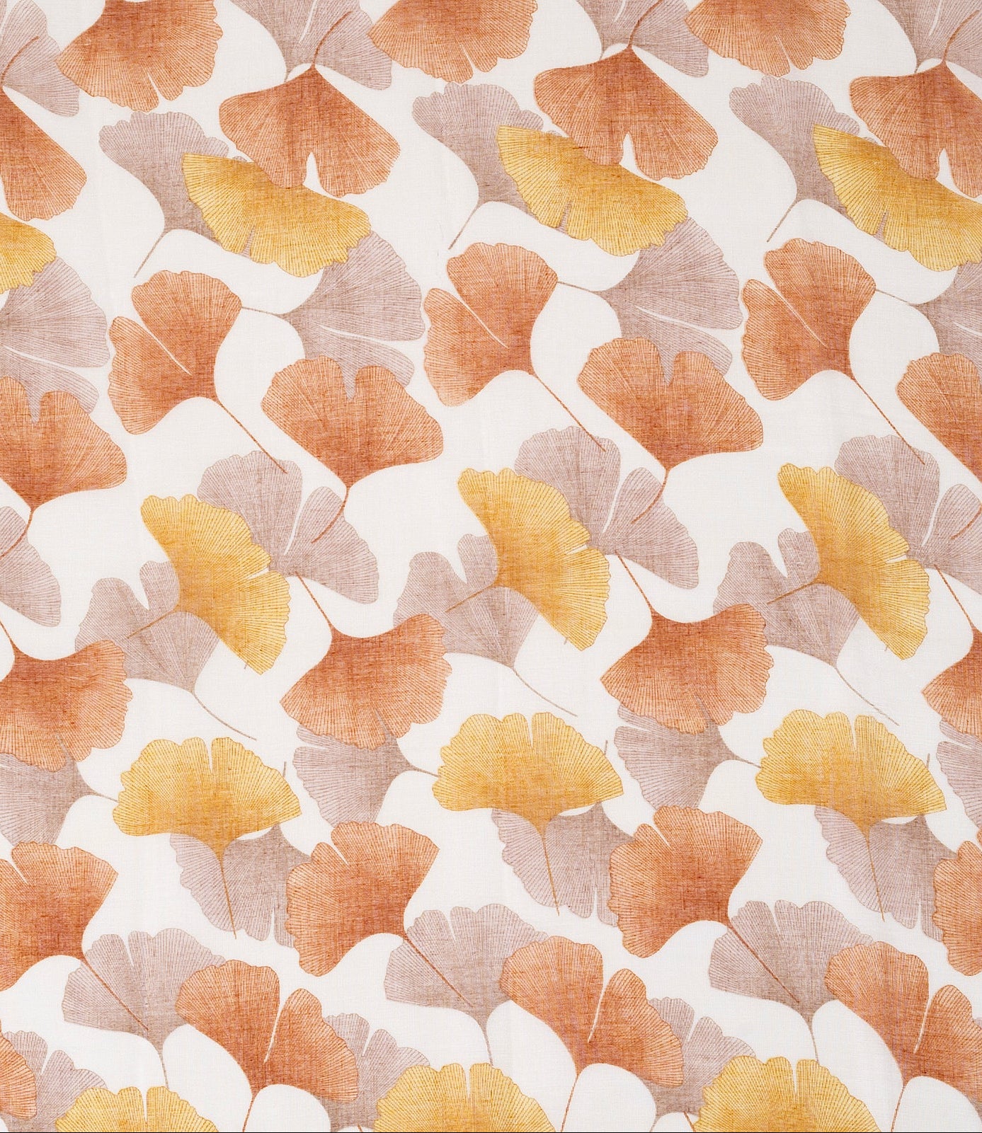 Ivys Autumn Ginkgo Scarf