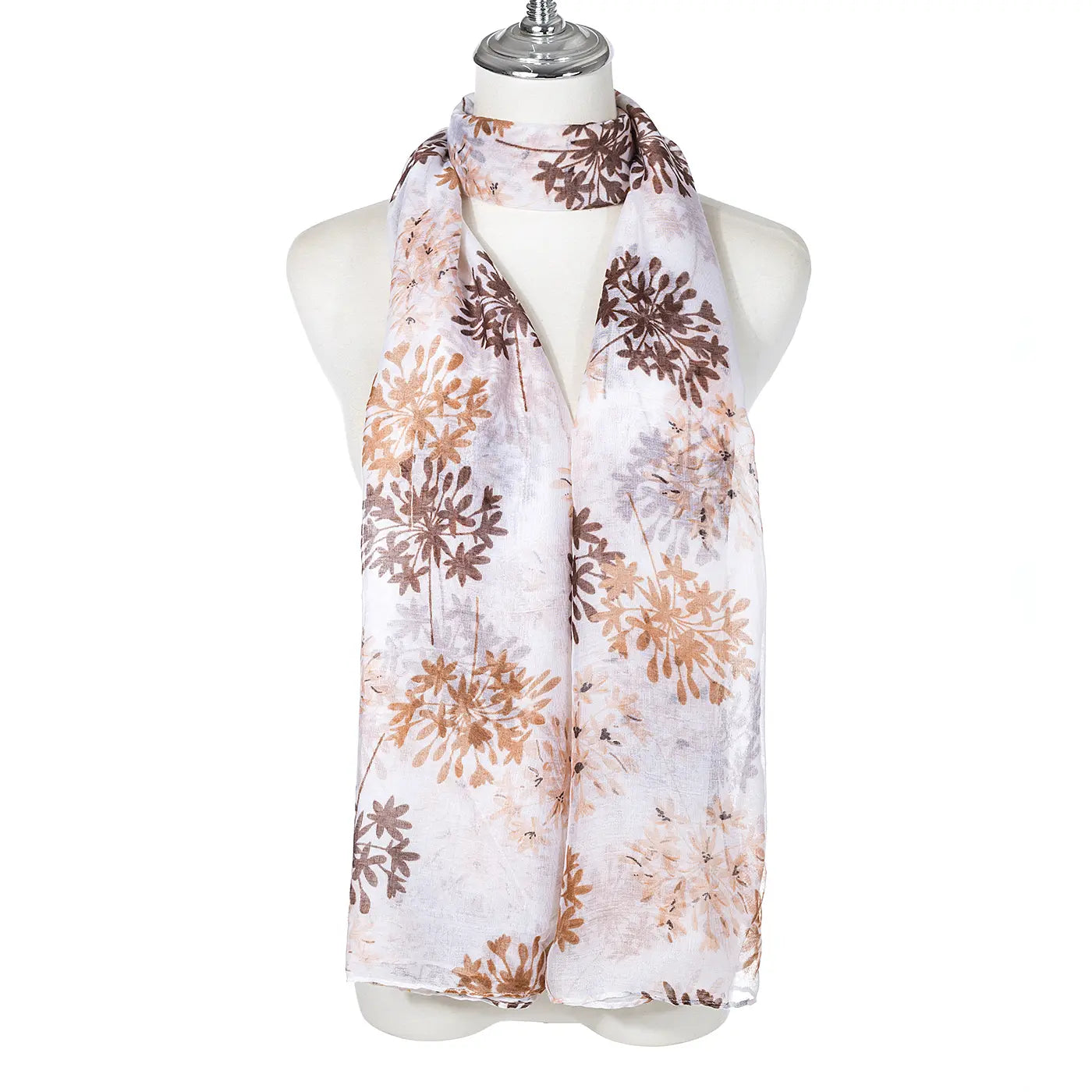 Ivys Agapanthus Print Scarf