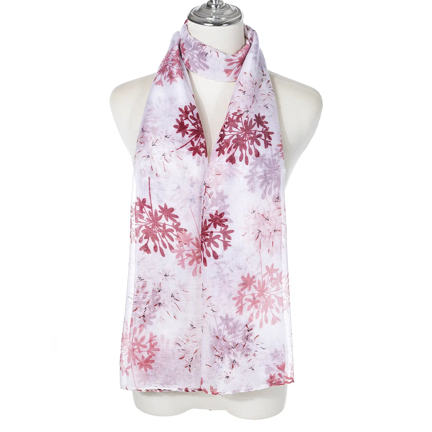 Ivys Agapanthus Print Scarf