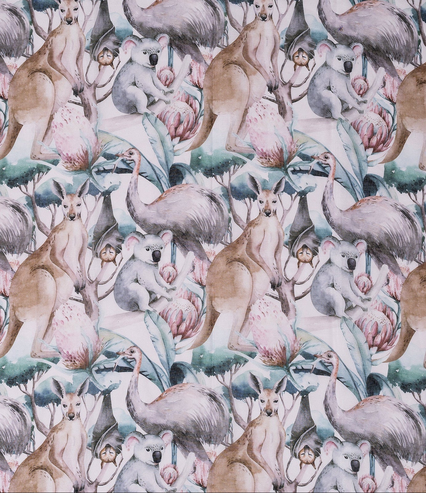 Ivys Native Wildlife Scarf