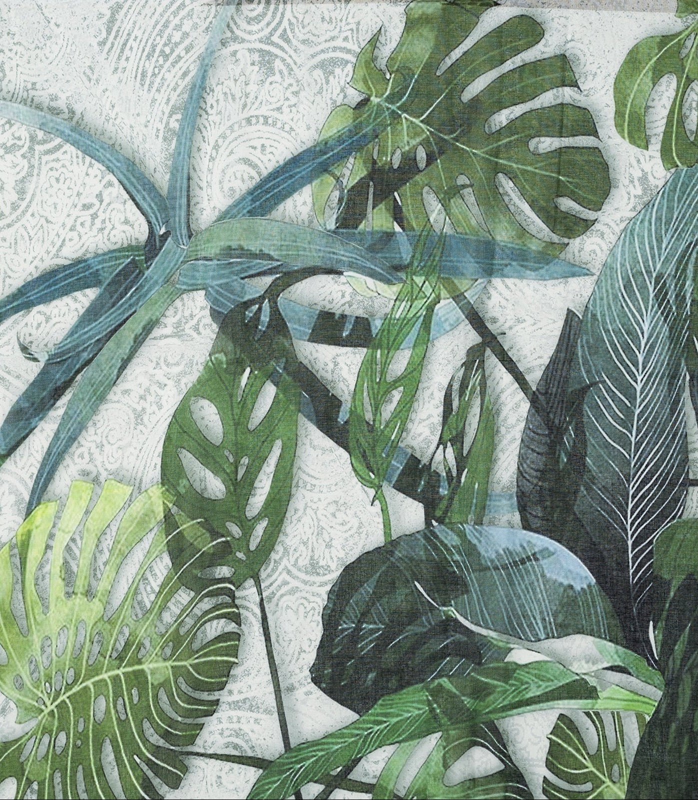 Ivys Tropical Leaf Scarf