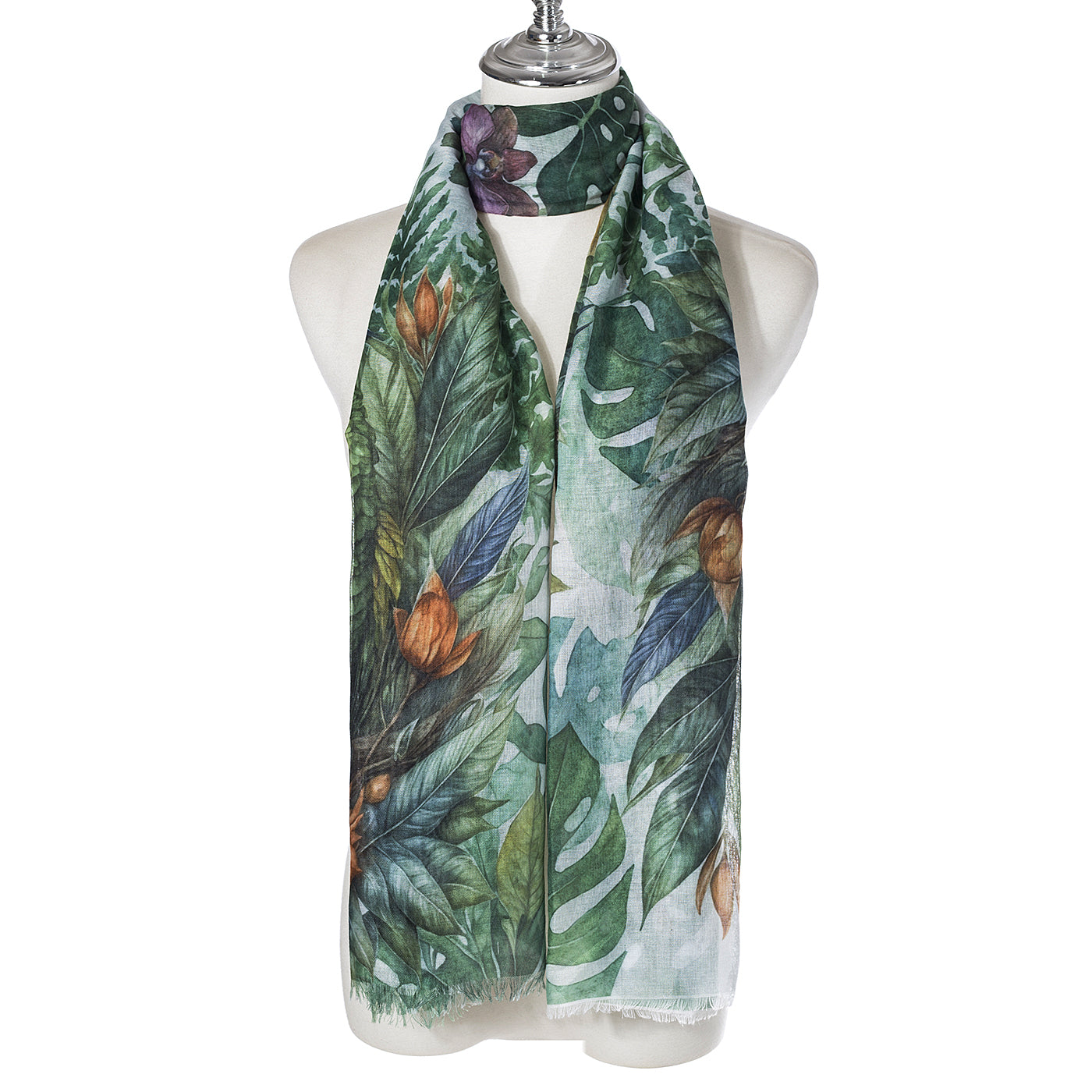 Ivys Tropical Paradise Bird Scarf
