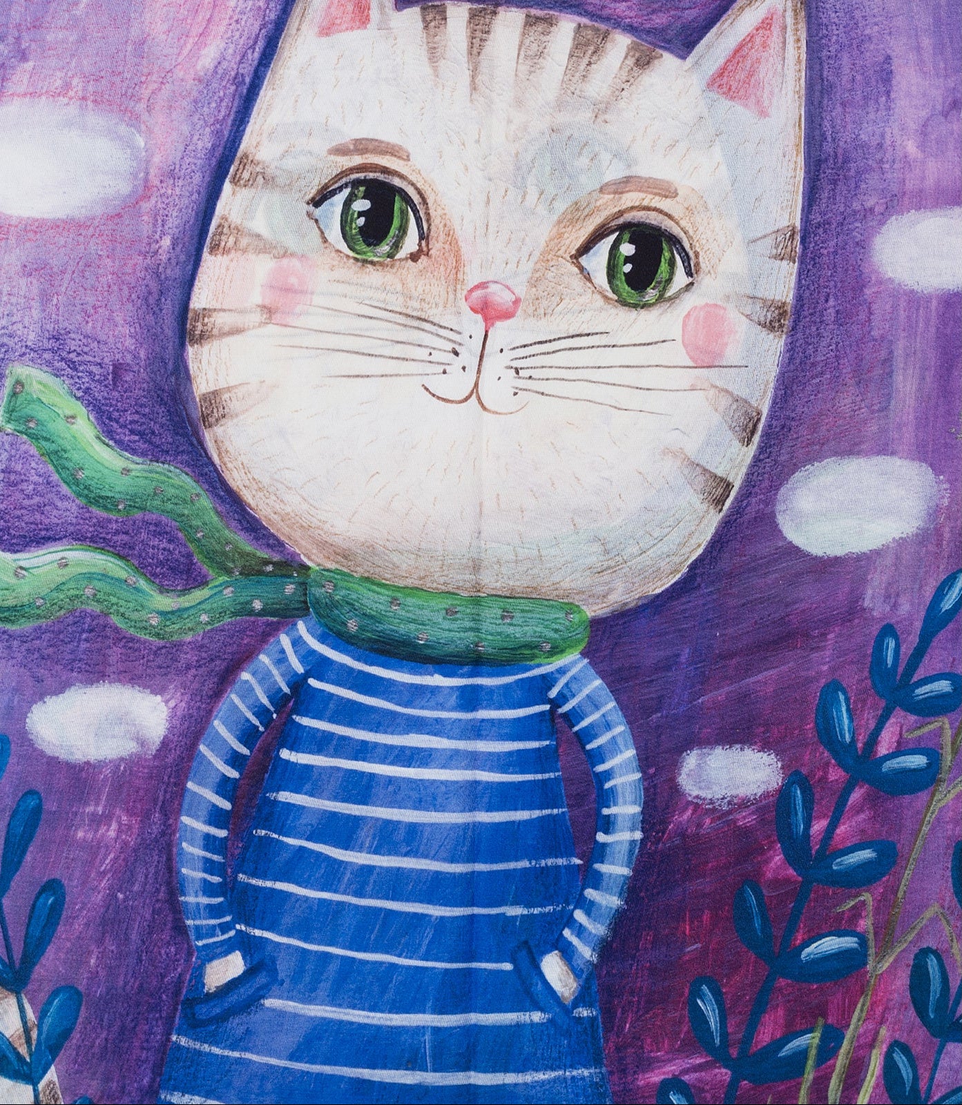 Ivys Whimsical Cat Scarf