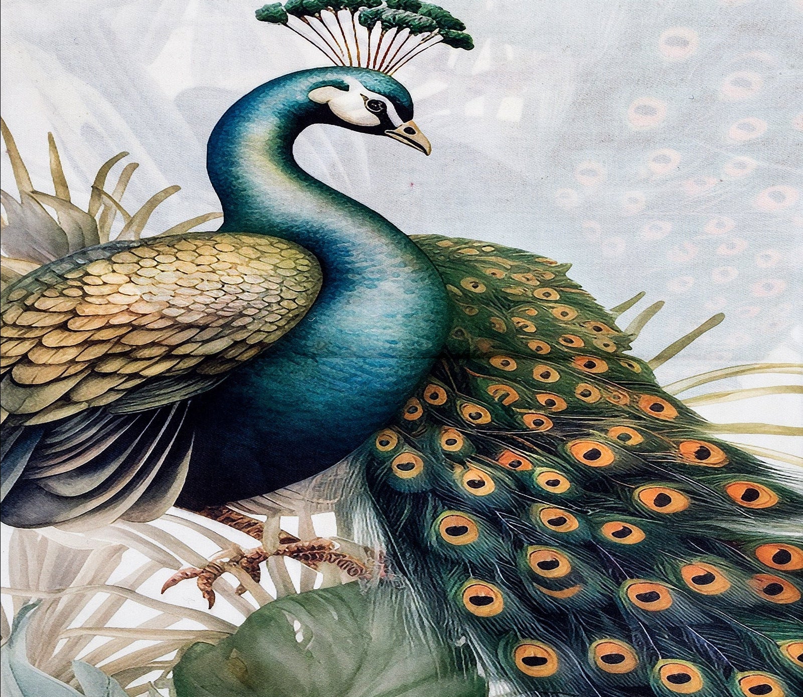 Ivys Tropical Paradise Bird Scarf
