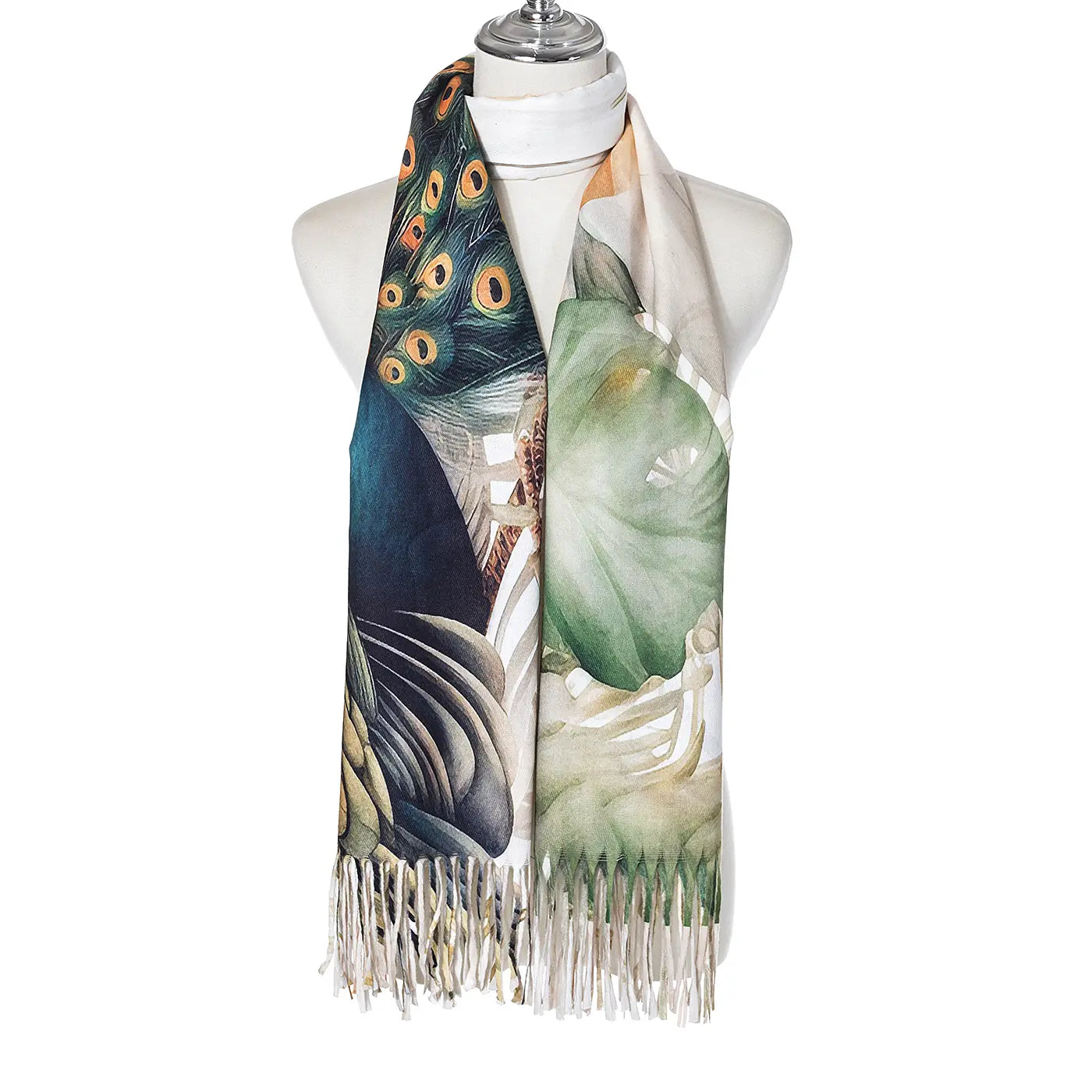 Ivys Tropical Paradise Bird Scarf