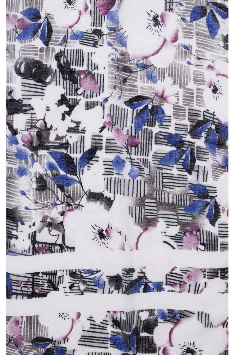 Ivys Monochrome Bloom Scarf