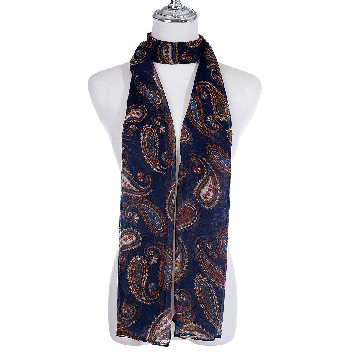 Ivys Paisley Nightfall Scarf