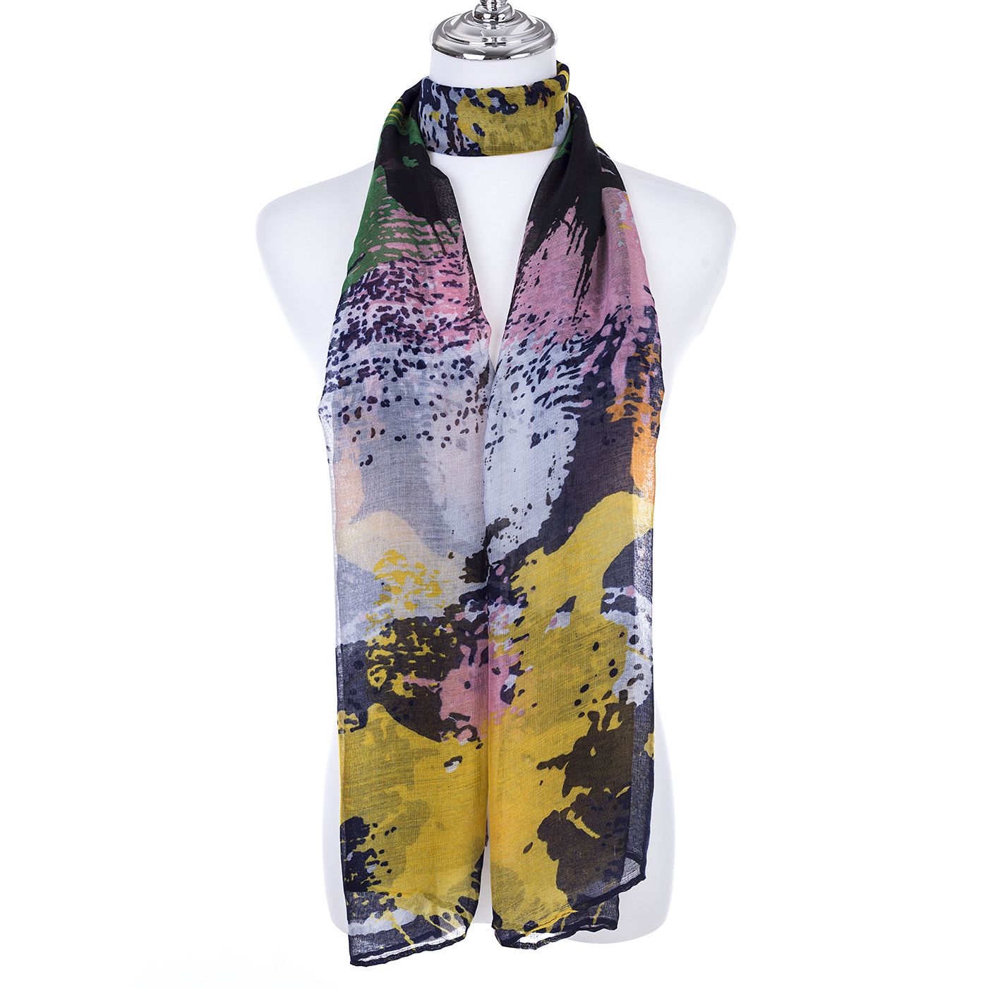 Ivys Abstract Splash Scarf