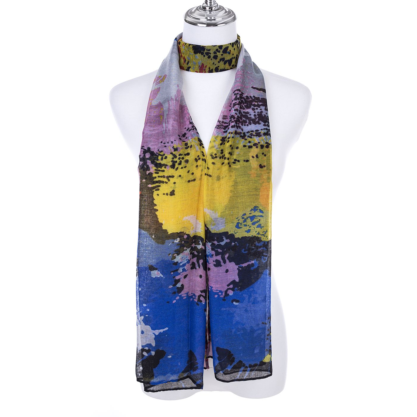 Ivys Abstract Splash Scarf