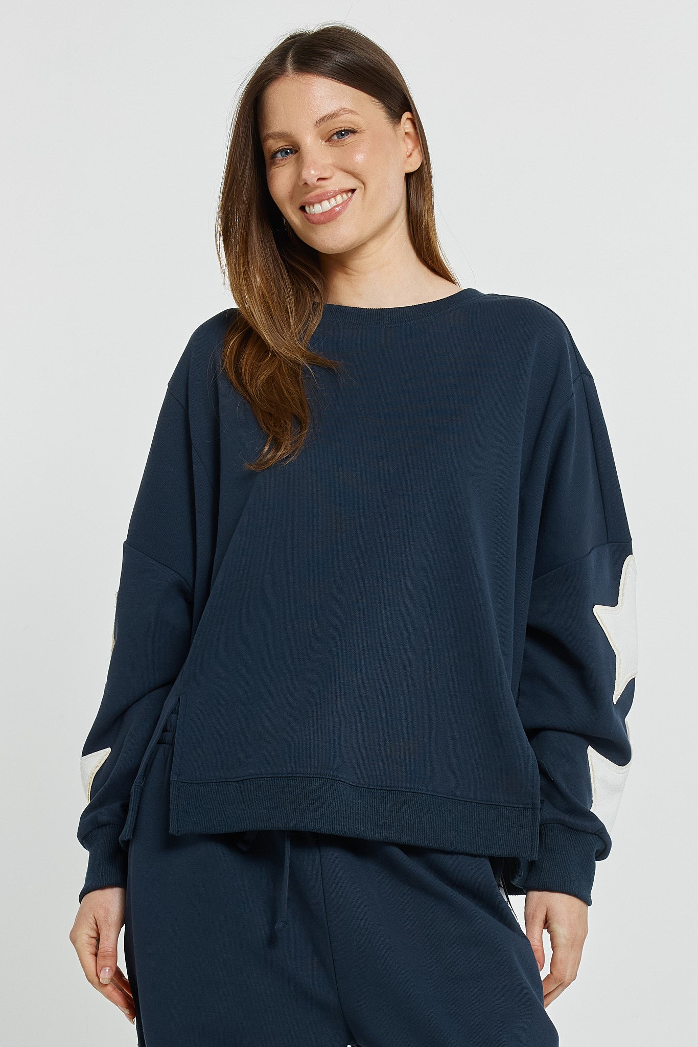 Betty Basics Saskia Sweatshirt - Navy