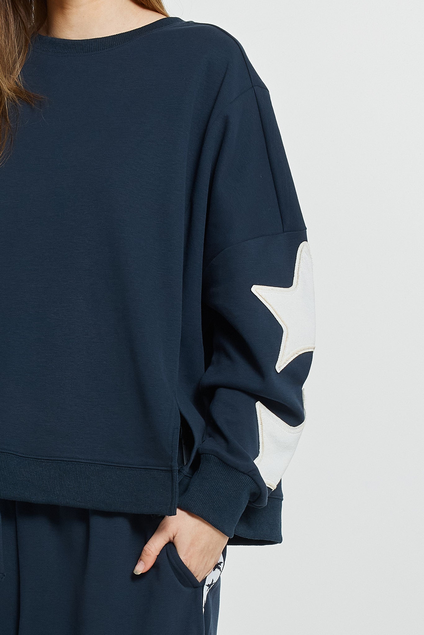Betty Basics Saskia Sweatshirt - Navy