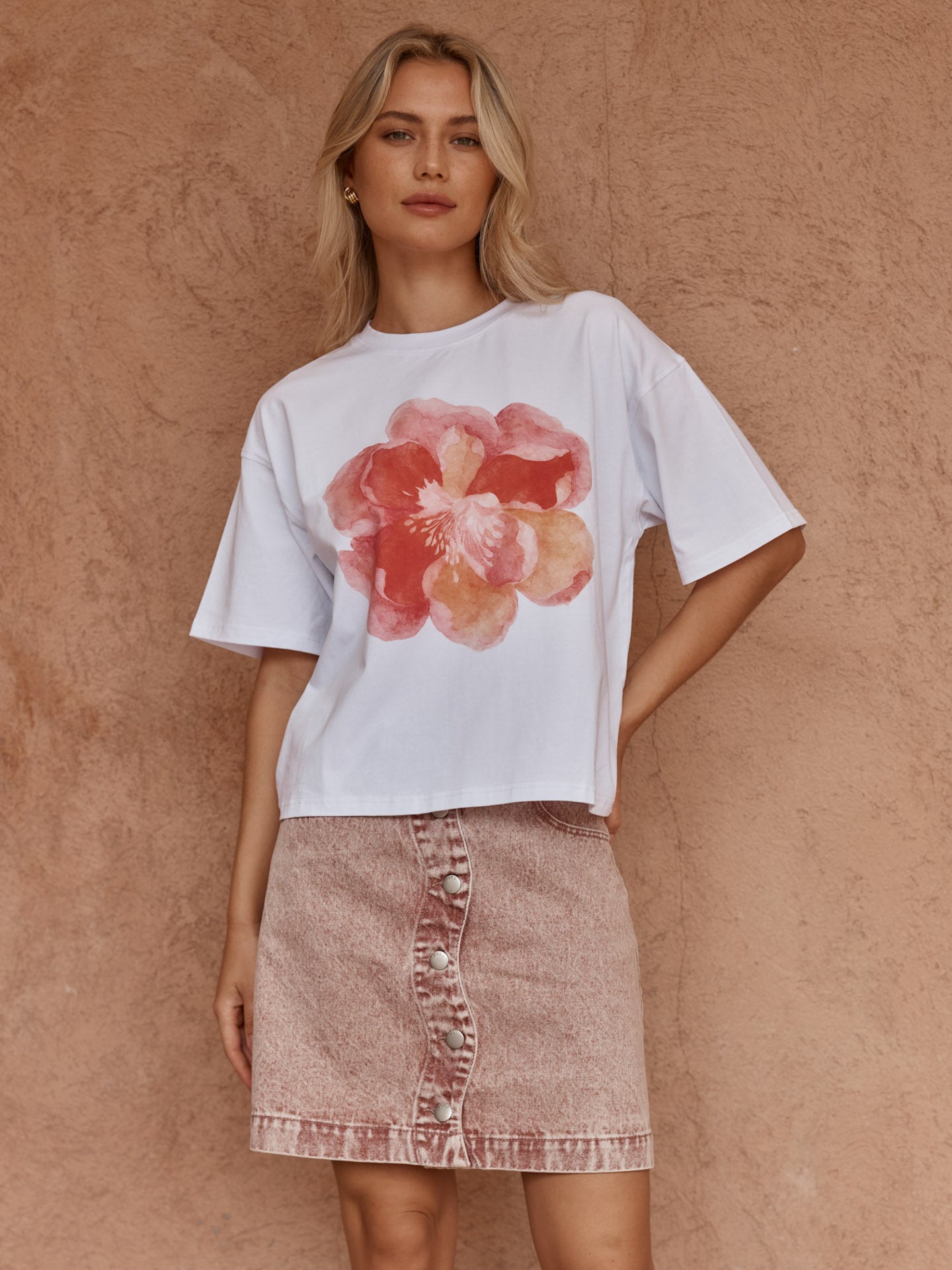 Sass Salore Printed - Peony Print