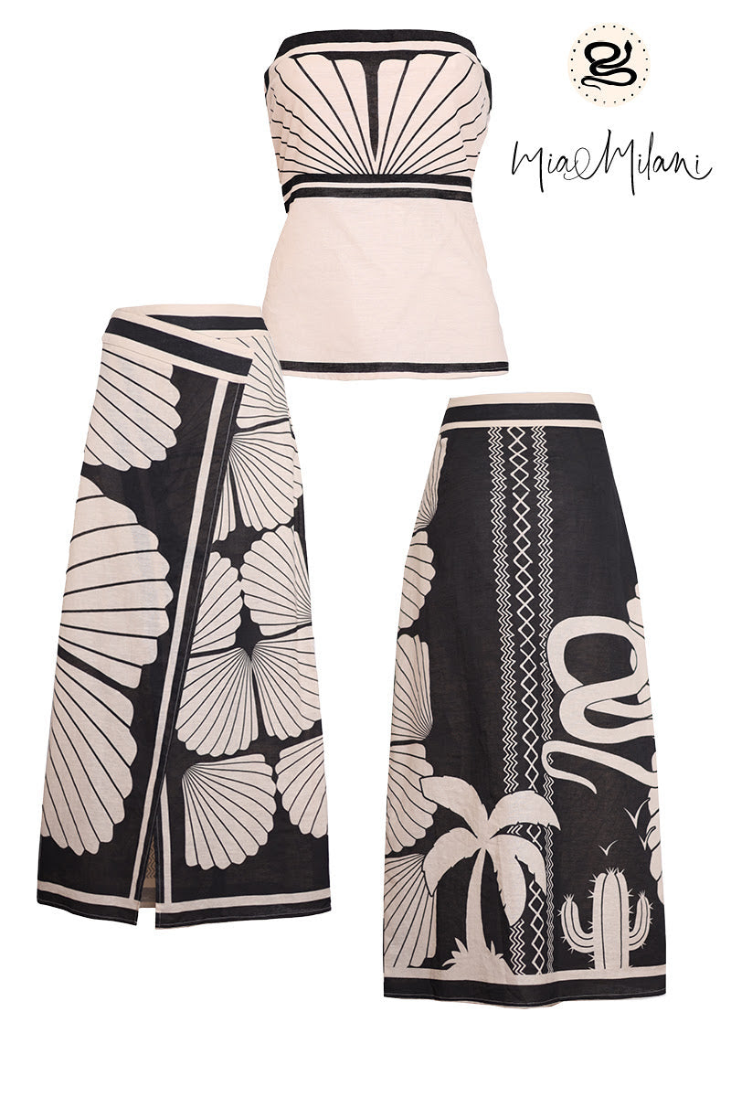 Mia Milan Maxi Skirt