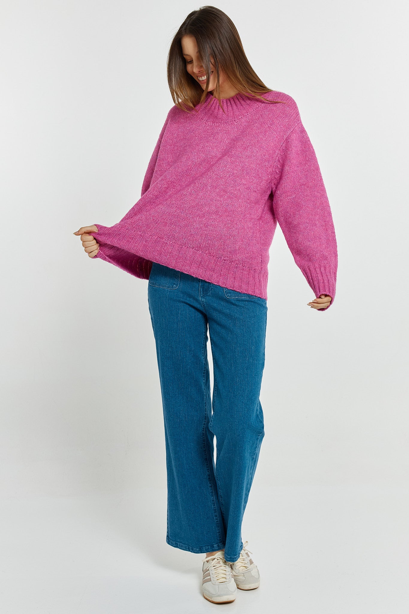Betty Basics Lola Jumper - Mulberry