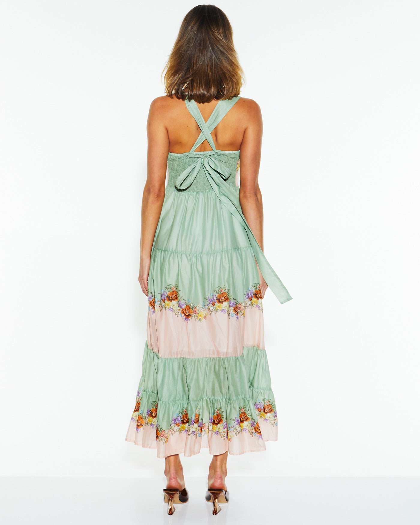 Fate+Becker Hollyhock Maxi Dress - Floral Eye