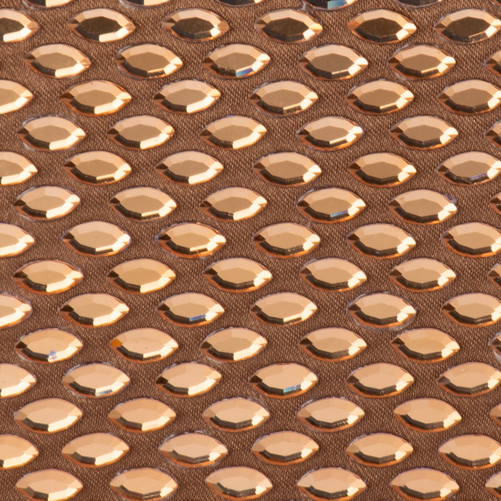 Olga Berg Brooks Hotfix Clutch - Copper