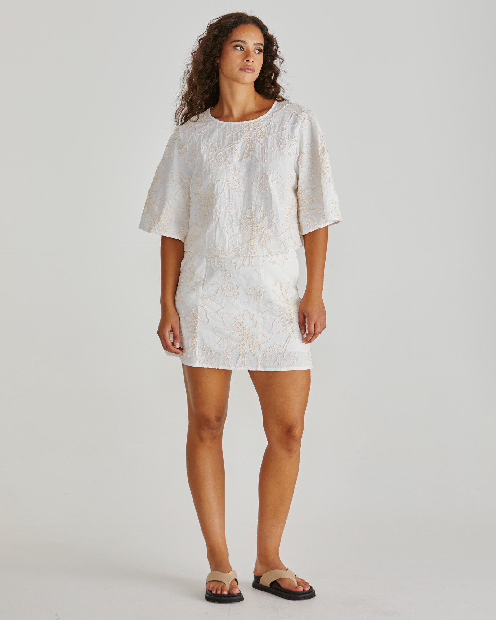 Sass Shay Top - Cream